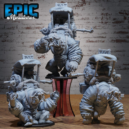 Giant Sloth Nomad – Frostland Wanderer Miniature