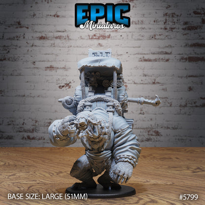 Giant Sloth Nomad – Frostland Wanderer Miniature