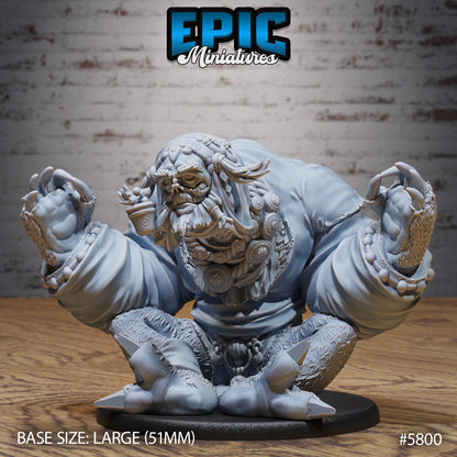 Giant Sloth Nomad – Frostland Wanderer Miniature