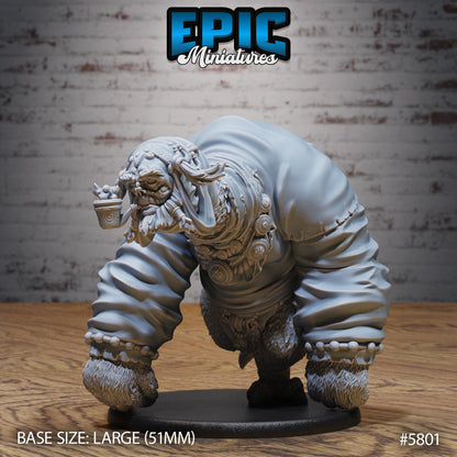 Giant Sloth Nomad – Frostland Wanderer Miniature