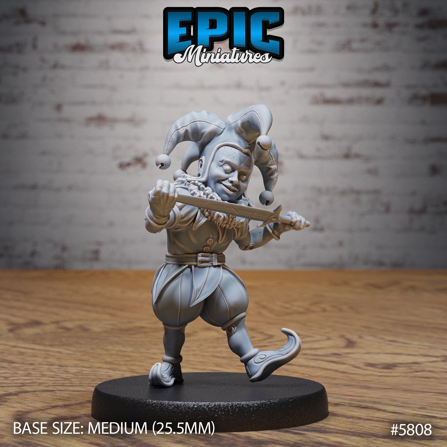 Creepy Clown Constructs - Cursed Toy Construct - Miniature