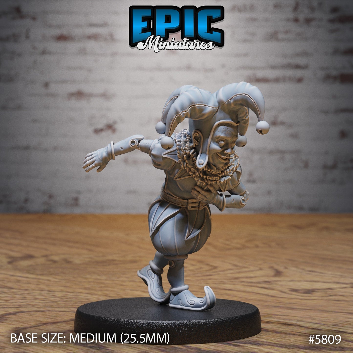 Creepy Clown Constructs - Cursed Toy Construct - Miniature