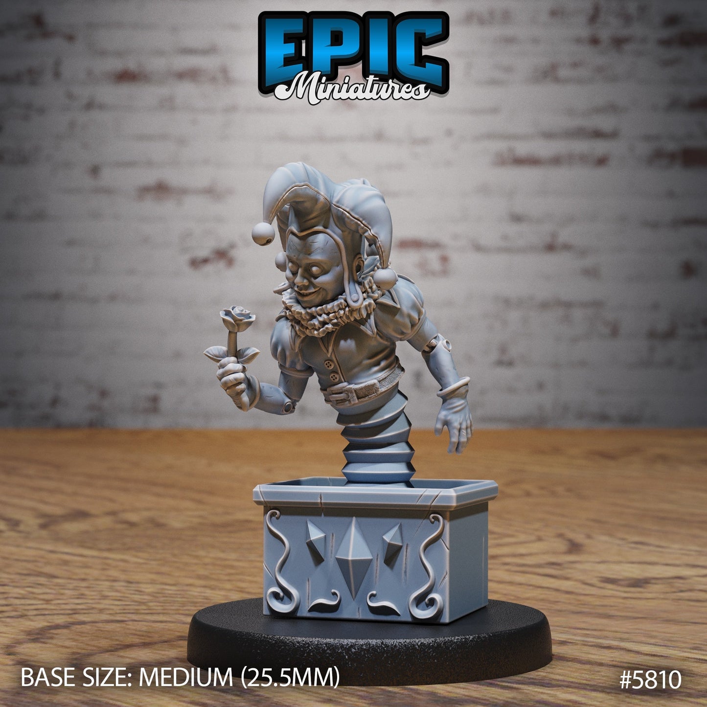 Creepy Clown Constructs - Cursed Toy Construct - Miniature