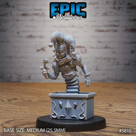 Creepy Clown Constructs - Cursed Toy Construct - Miniature