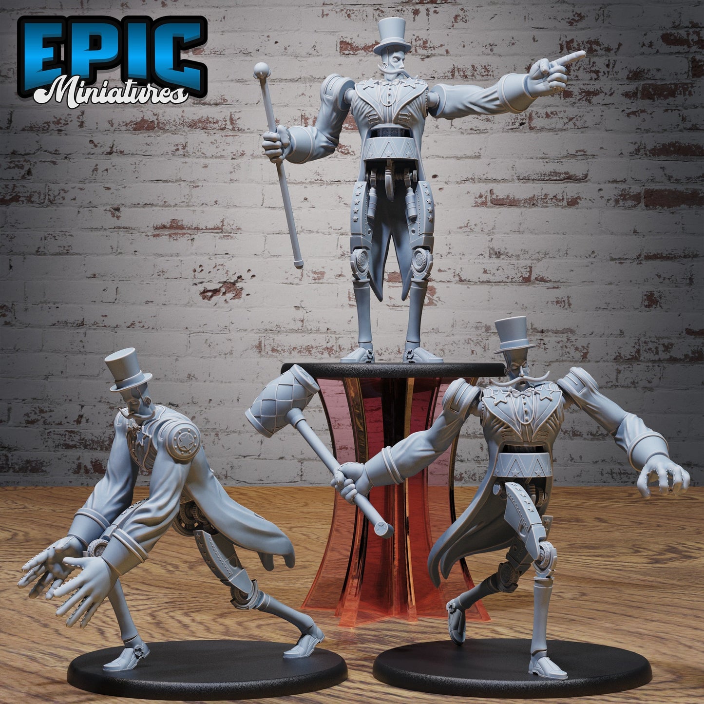 Big Circus Construct – Mechanical Ringmaster Miniature Collection