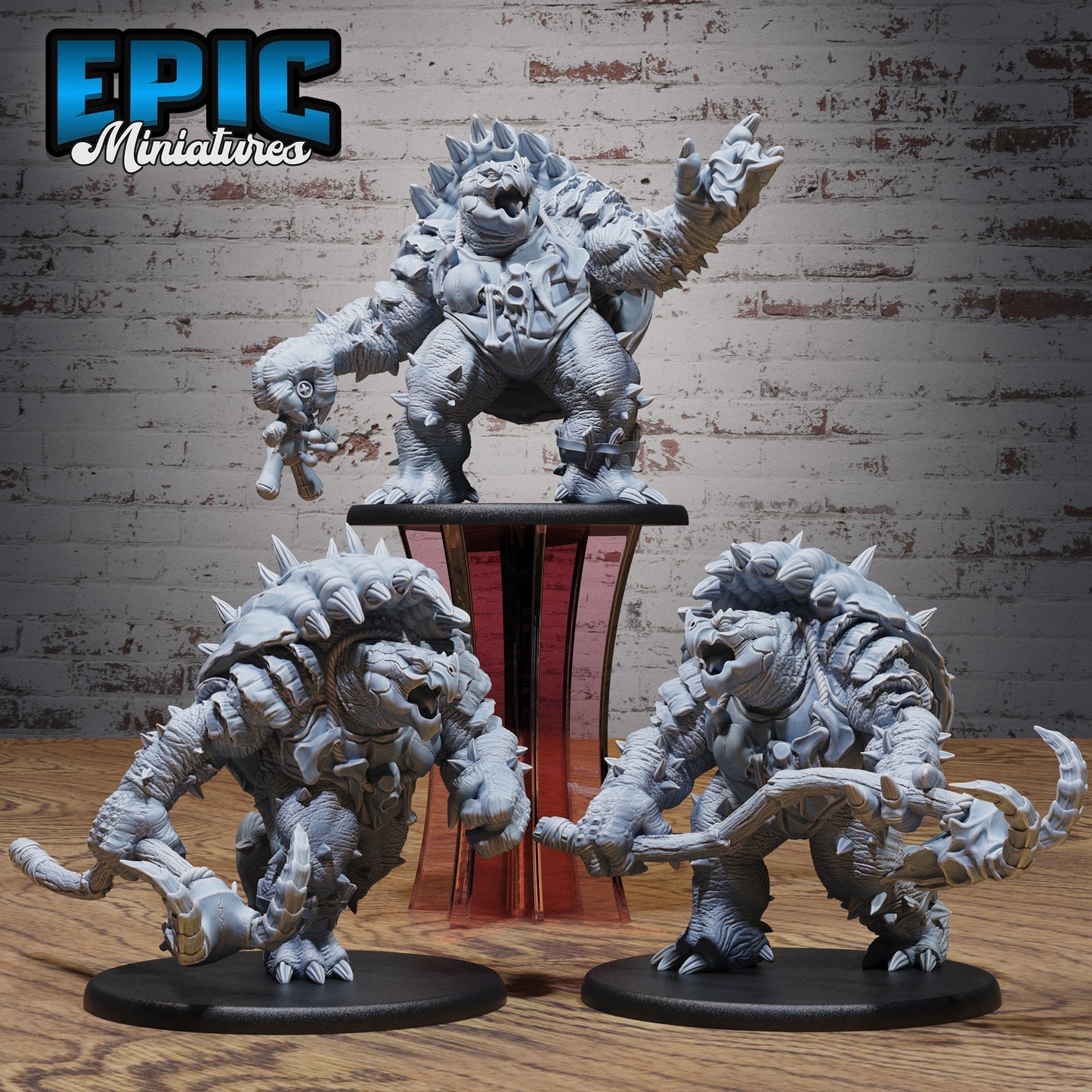 Elder Turtle Folk – Dungeons & Dragons Monster – Resin Miniature