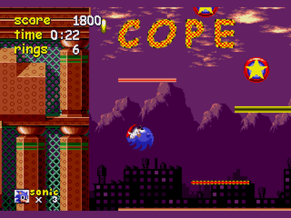 Sonic Install Comic Sans Sega Genesis Reproduction Video Game Cart