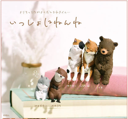 Sleepy Animals Figurine Blind Box - Cute Collectible Capsule Toy