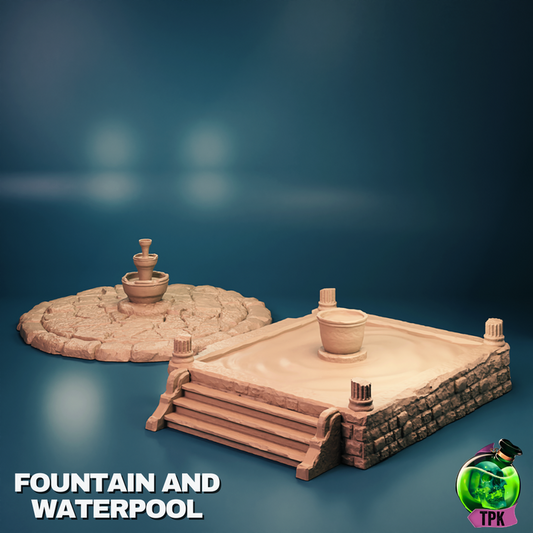 Fountain and Waterpool