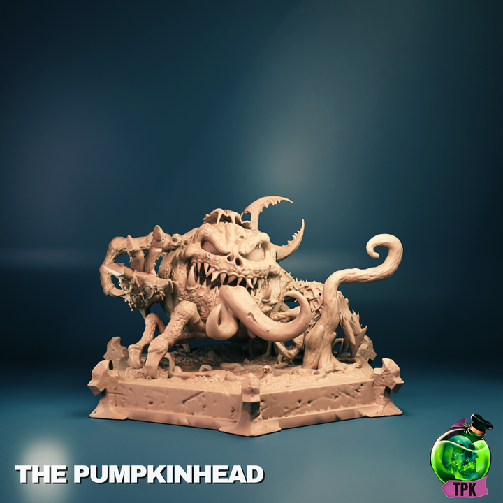 The Pumpkinhead – Horror Pumpkin Monster Miniature & Bust