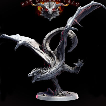 Adolescent (Young) Red Dragon Miniatures