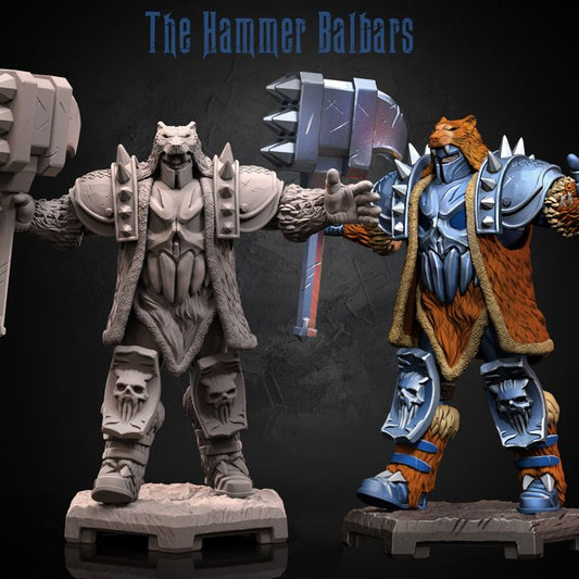 The Hammer Balbars – Armored Warrior Miniature