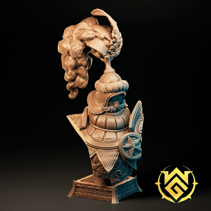 Bruti the Benediction - Sun Paladin - Miniature & Bust
