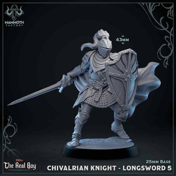Chivalrian Knight Guard Miniatures