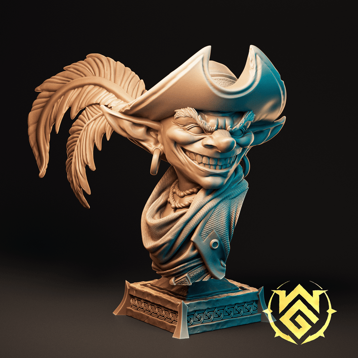 The Goblin Gunslinger Miniature & Bust