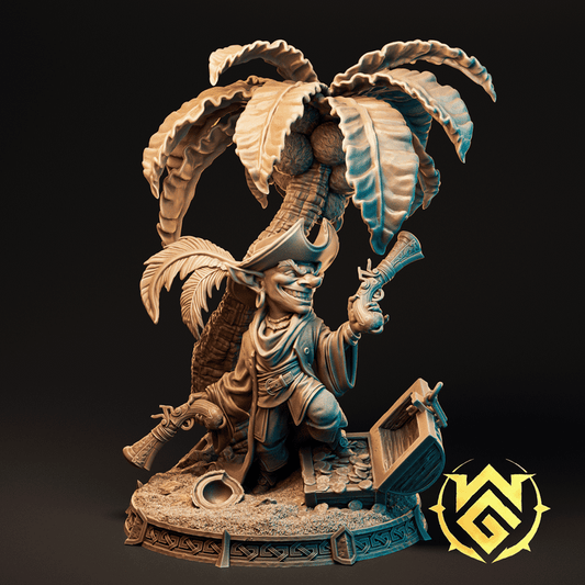 The Goblin Gunslinger Miniature & Bust