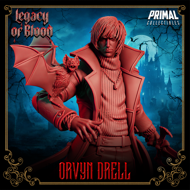 Orvyn Drell, Vampire Hunter Miniature