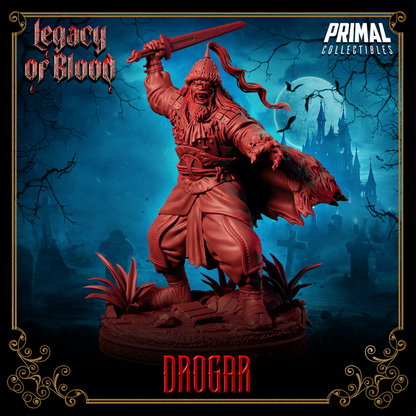 Drogar, Vampire Barbarian Miniature