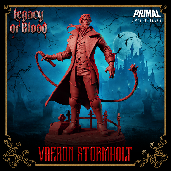 Vaeron Stormholt – Vampire Hunter Miniature