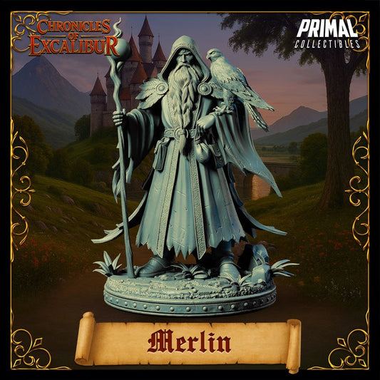 Merlin – Legendary Arcane Wizard – Chronicles of Excalibur – Miniature