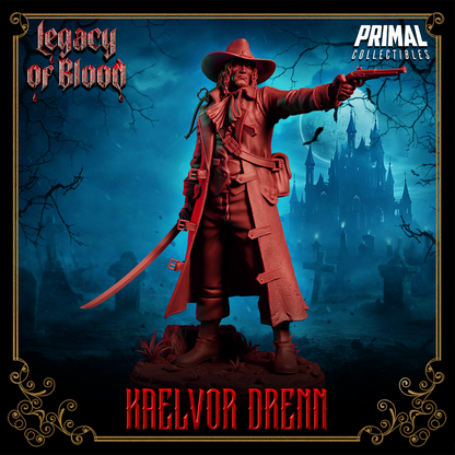 Hunter Kaelvor Drenn – Vampire Slayer Miniature