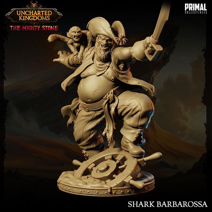 Evil Captain - Shark Barbarossa