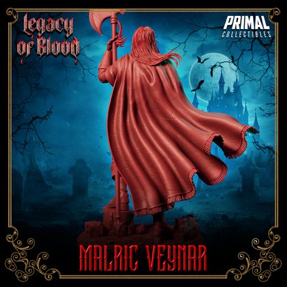 Malric Veynar – Human Vampire Hunter Miniature