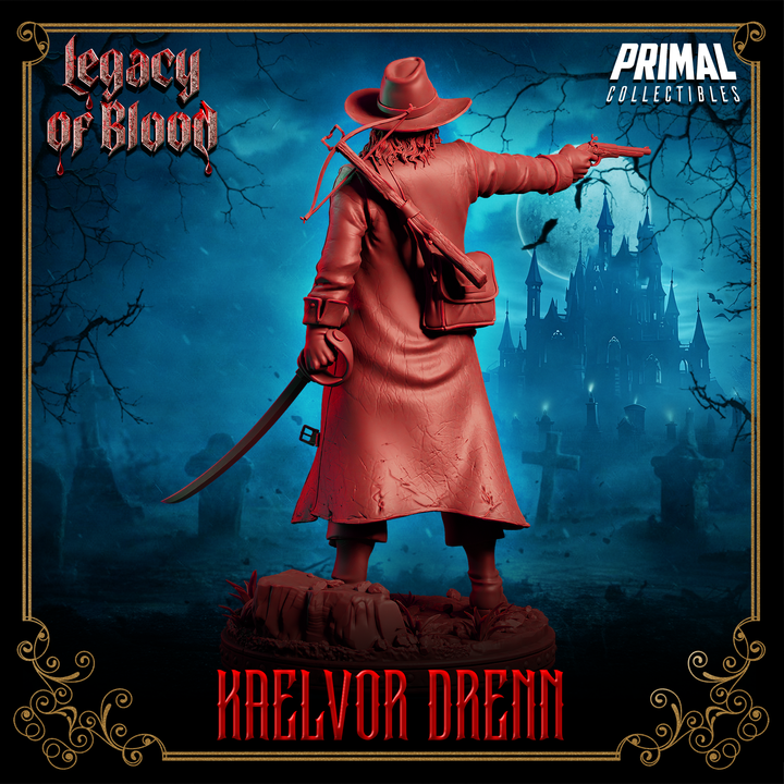Hunter Kaelvor Drenn – Vampire Slayer Miniature