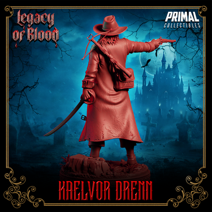 Hunter Kaelvor Drenn – Vampire Slayer Miniature