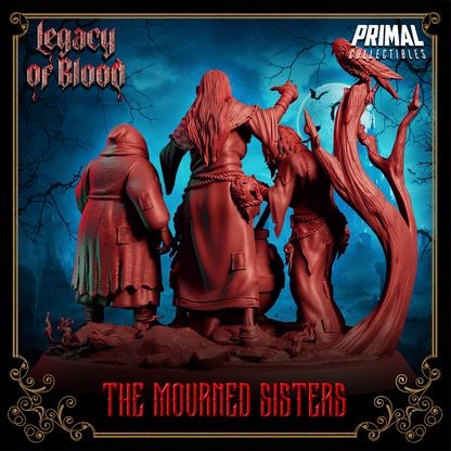 The Mourned Sisters Miniature - Legacy of Blood Witches