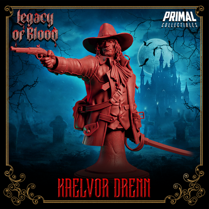 Hunter Kaelvor Drenn – Vampire Slayer Miniature