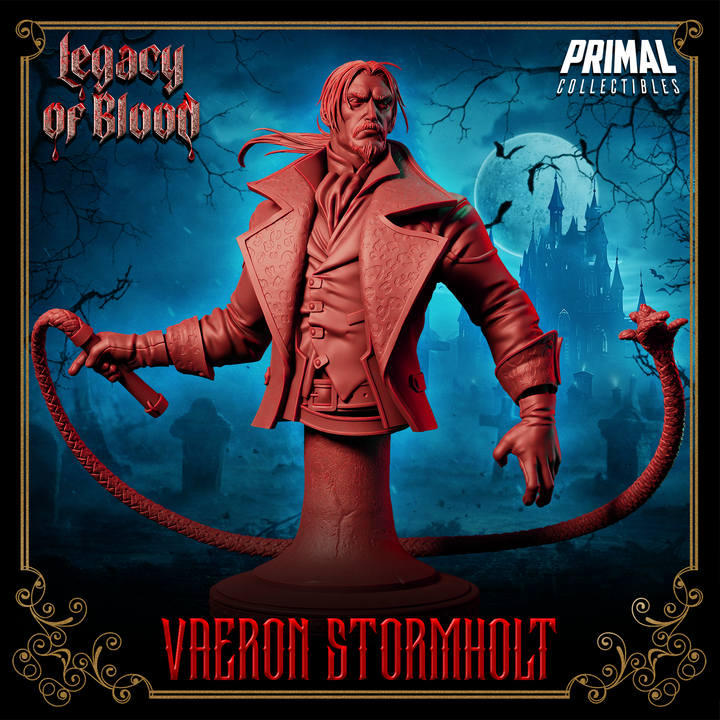 Vaeron Stormholt – Vampire Hunter Miniature