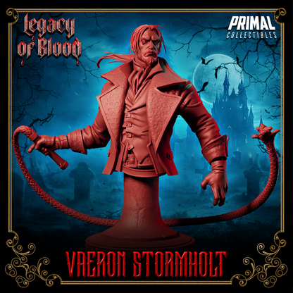 Vaeron Stormholt – Vampire Hunter Miniature
