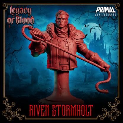 Riven Stormholt – Vampire Hunter Miniature