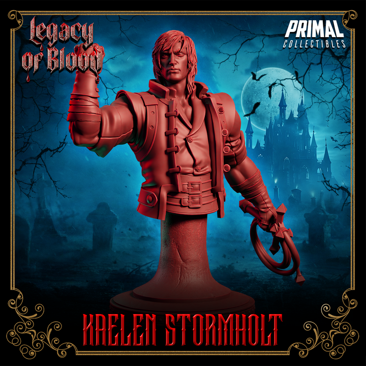 Kaelen Stormholt – Vampire Hunter Miniature