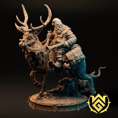Jack, the Winterbound Ranger – Mounted Ranger / Arctic Warden – Statue & Bust