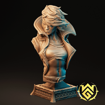 Black Lotus Katerina – Fantasy Rogue Miniature & Bust