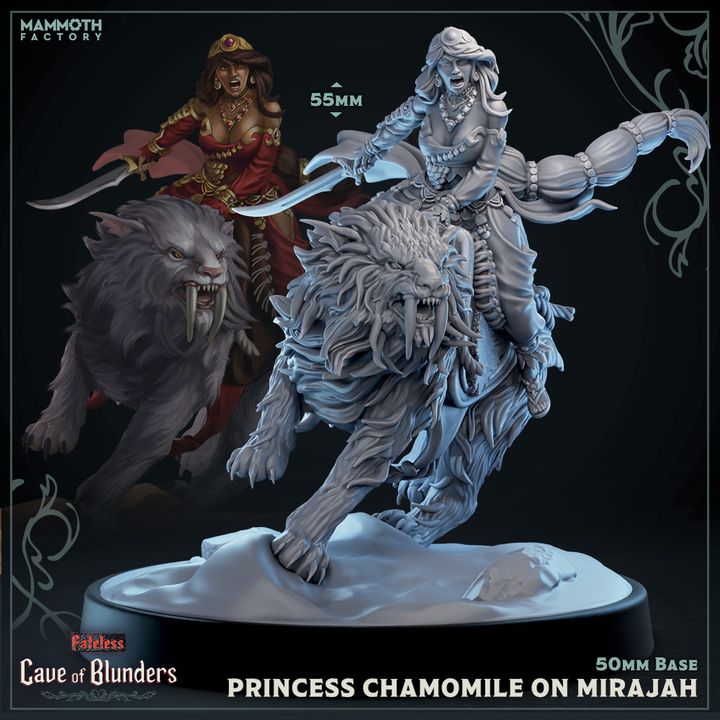 Princess Chamomile On MIrajah Spirit Tiger