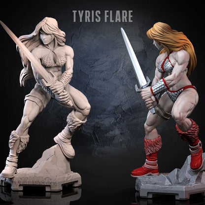 Tyris Flare - Golden Axe Inspired Miniature