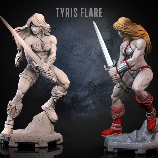 Tyris Flare - Golden Axe Inspired Miniature
