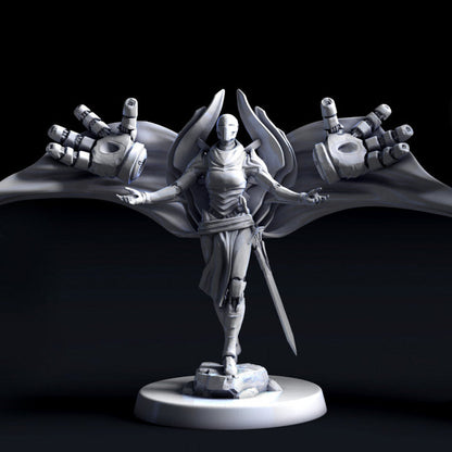 Argent Defenders - Cyber-Knight Squad Miniatures