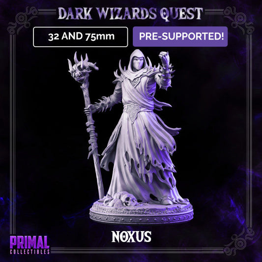 Noxus – Dark Wizard Boss Miniature