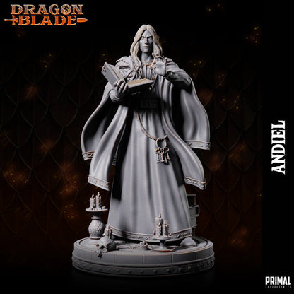 Andiel, Dark Elf Wizard Miniature