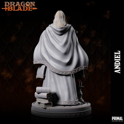 Andiel, Dark Elf Wizard Miniature