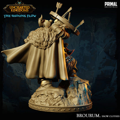 Dwarf - Brourum Axedelver (Snow Clothes)