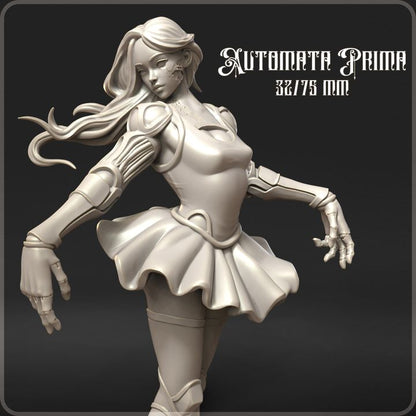 Automata Prima Warforged Bard Miniature