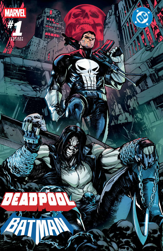 MARVEL/DC: DEADPOOL/BATMAN #1 Alessandro Cappuccio EXCLUSIVE