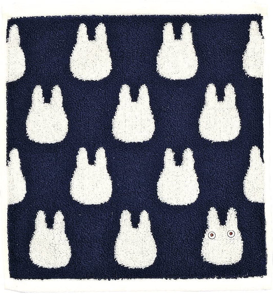 My Neighbor Totoro Silhouette Wash Towel – Studio Ghibli | Marushin Dark Blue