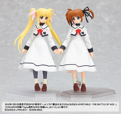 Fate Testarossa figma 062 School Uniform - Magical Girl Lyrical Nanoha A's