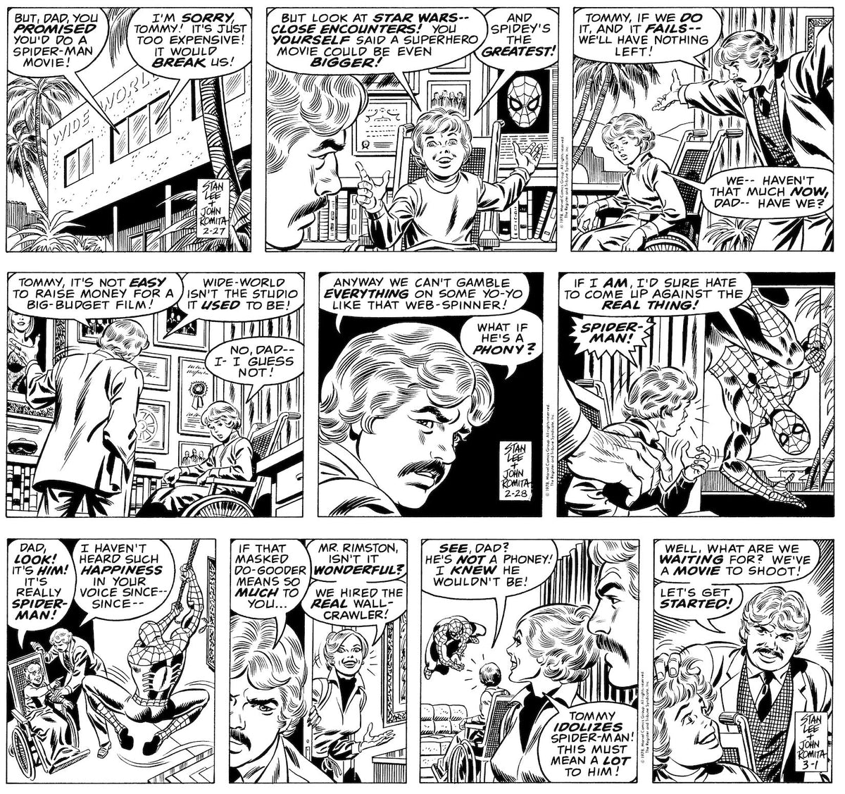The Amazing Spider-Man Classic Newspaper Comics - 1978